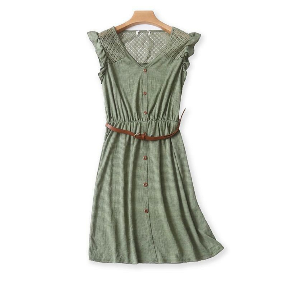 💚 Vintage green drees